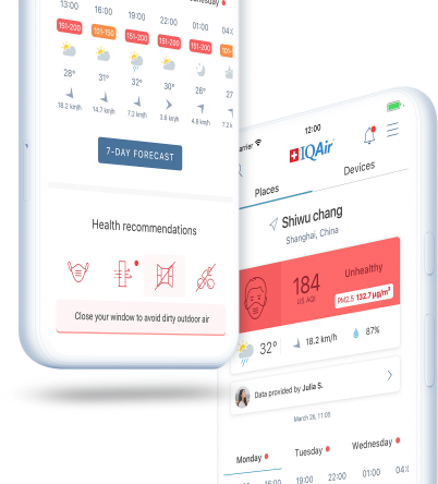 Download AirVisual app on Google Play